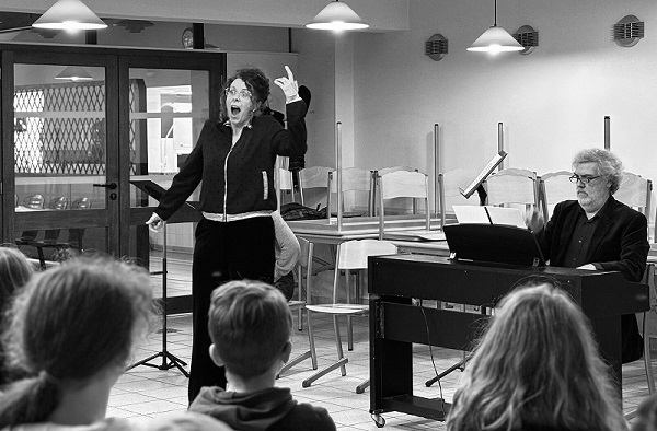 Initiation à la voix lyrique Chorale Collège Saint Jean François